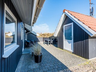 Ferienhaus Henne Strand Außenaufnahme 5
