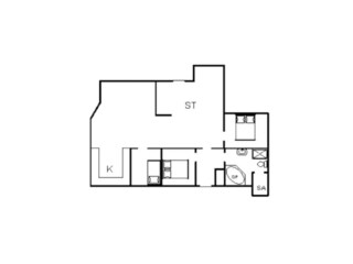 Vakantiehuis Henne Strand Grondplan 48