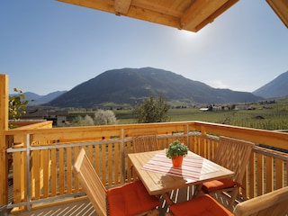 Blick auf das Meraner Land