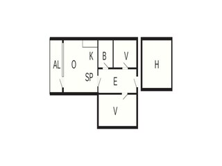 Parque de vacaciones Søndervig Plano de planta 36