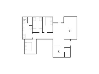 Casa de vacaciones Bork Havn Plano de planta 43