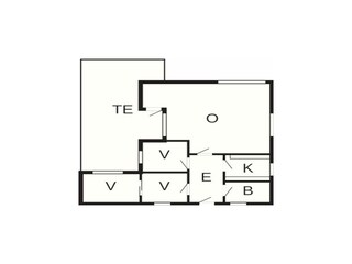 Vakantiehuis Løkken Grondplan 40