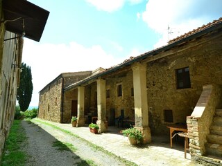 Ferienhaus Volterra Außenaufnahme 7