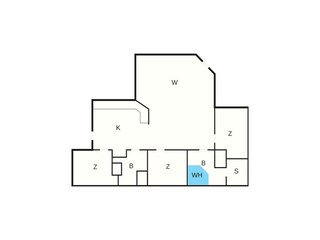 Ferienhaus Henne Strand Grundriss 4