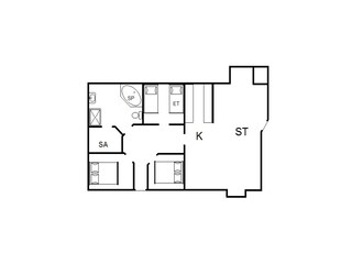 Vakantiehuis Nørre Nebel  24