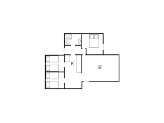 Maison de vacances Bork Havn Plan d'étage 42