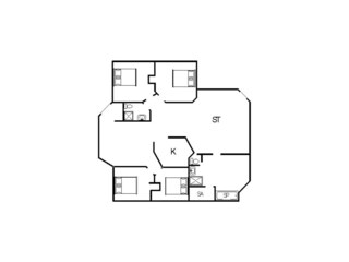 Ferienhaus Nørre Nebel Grundriss 4