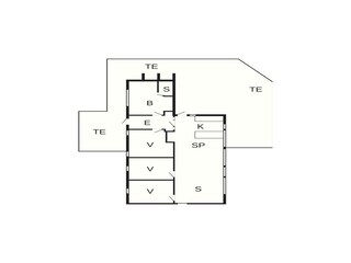 Ferienhaus Løkken Grundriss 4