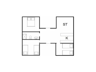 Maison de vacances Bork Havn Plan d'étage 40