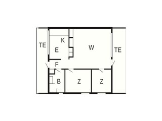 Vakantiepark Hanstholm Grondplan 66
