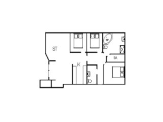 Vakantiehuis Skaven Strand Grondplan 35