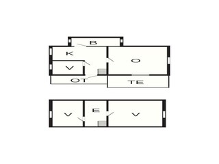 Casa de vacaciones Folkestad Plano de planta 40