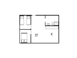 Maison de vacances Houstrup Plan d'étage 37