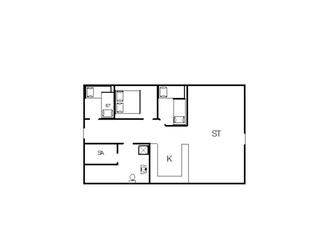 Holiday house Nørre Nebel Floor Plan 46