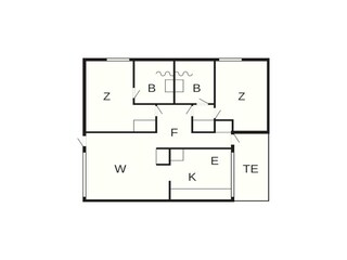 Vakantiepark Hanstholm Grondplan 30