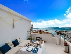 Astra Ferienhaus in Aegina Island mit herrlichem Blick auf den Sonnenuntergang - Megalochori (Angistri) - image1