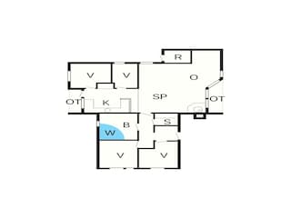 Ferienhaus Blåvand Grundriss 3