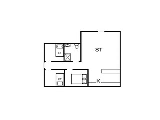 Casa de vacaciones Houstrup Plano de planta 2