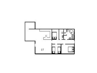 Maison de vacances Houstrup Plan d'étage 36