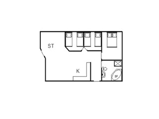 Casa de vacaciones Skaven Strand Plano de planta 37