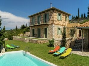 Moderne Villa mit eigenem Pool in Lefkas - Tsoukalades - image1