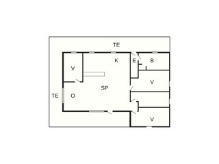Vakantiehuis Hejlsminde Grondplan 35