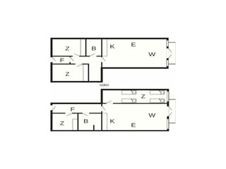 Vakantiepark Blokhus Grondplan 23