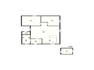 Maison de vacances Søndervig Plan d'étage 31