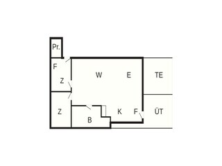 Vakantiehuis Bork Havn Grondplan 54