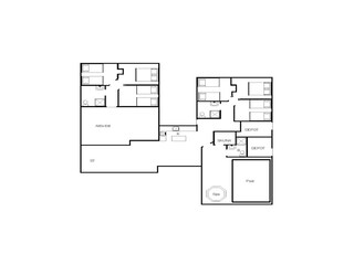 Casa per le vacanze Houstrup Pianta del piano 48