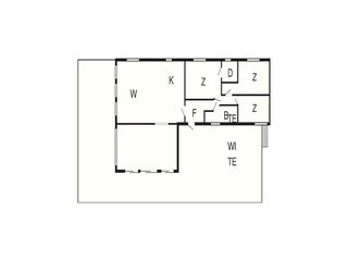 Holiday house Hvide Sande Floor Plan 11