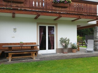 Terrasse des Appartements