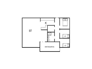 Casa per le vacanze Henne Strand Pianta del piano 20