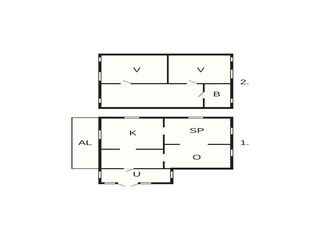 Vakantiehuis Welt Grondplan 23