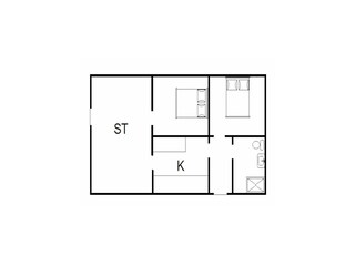 Casa per le vacanze Bjerregård Pianta del piano 23