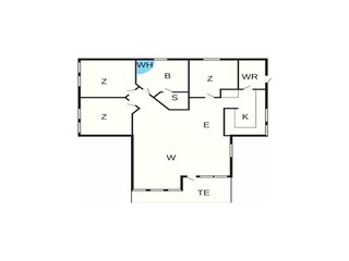 Ferienhaus Bjerge Strand Grundriss 20