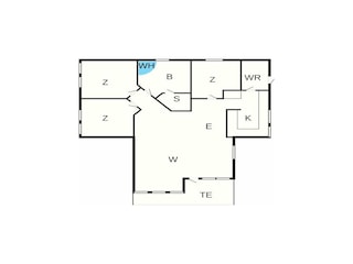 Maison de vacances Bjerge Strand Plan d'étage 20