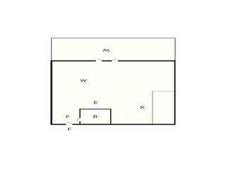 Vakantiehuis Allinge Grondplan 26