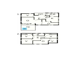 Casa de vacaciones Skei i Jølster Plano de planta 10