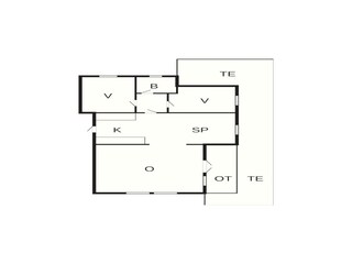 Maison de vacances Saltum Plan d'étage 25