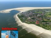 Nur 100 Meter vom Strand entfernt - mit Meerblick-