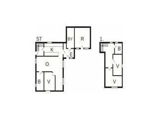 Vakantiehuis Als Grondplan 44