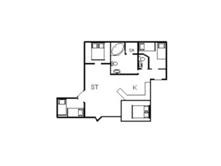 Maison de vacances Haurvig Plan d'étage 8