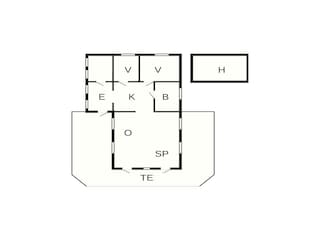 Ferienhaus Allinge Grundriss 16