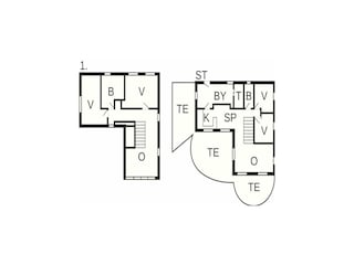 Maison de vacances Snogebæk Plan d'étage 34