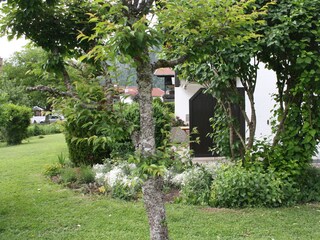 Der schöne Gartenbereich