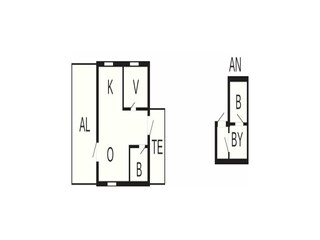 Vakantiehuis Klädesholmen Grondplan 21