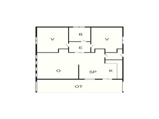 Vakantiepark Gilleleje Grondplan 68