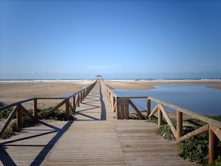 Brückensteg in Conil de la Frontera