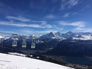 Aussicht Niederhorn Hausberg